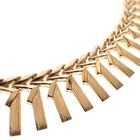 Image 7 of 18 carat gold Cleopatra necklace.