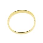 Image 2 of Gold wide slave bracelet; Size M