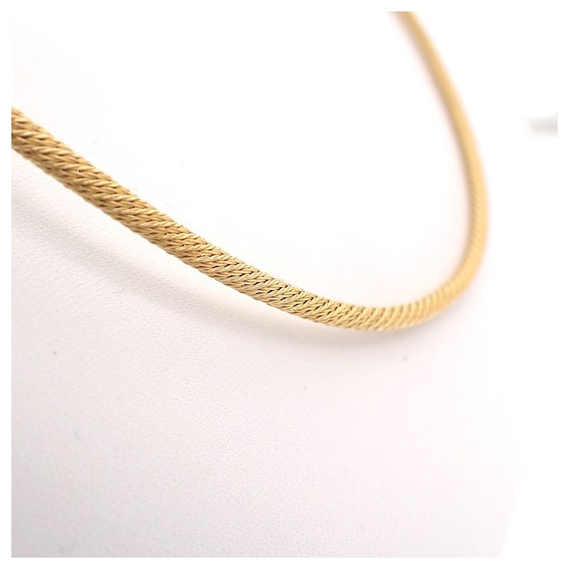 Image 5 of Gold cable necklace