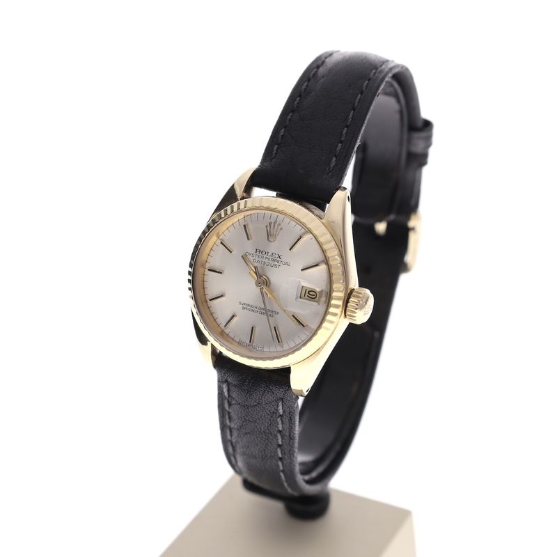 Image 2 of Rolex Lady-Datejust 26mm 69178; Vintage 18k gold women's watch