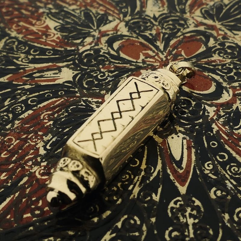 Image 7 of Gold Mezouza pendant