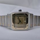 Image 17 of Cartier Santos Galbee 1566; Gold/steel unisex watch