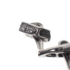 Image 8 of White gold matted fantasy link necklace