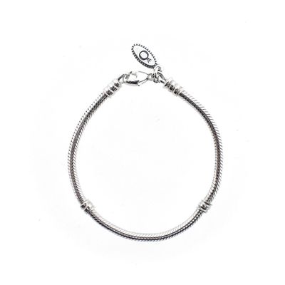 Image 2 of Pandora bracelet; Silver; lobster clasp | 17 cm