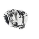 Image 6 of Pandora Moments charm; Silver; Mother and baby owl