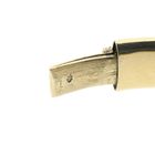 Image 5 of Gold wide slave bracelet; Size M