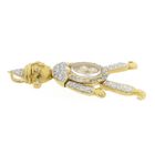 Image 5 of 18K Gold Happy Clown Pendant with 0.50 ct. Diamond