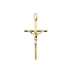 Image 1 of Gold pendant of a cross with corpus
