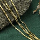 Image 2 of Golden Venetian link chain | 45 cm