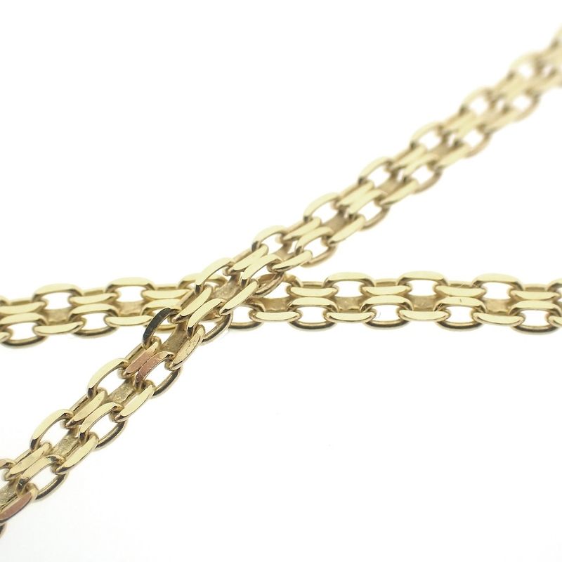 Image 6 of Gold Bismarck link chain | 47 cm