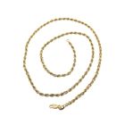 Image 3 of Gold twisted necklace | 53 cm