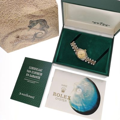 Rolex Oyster Perpetual 26mm Ref. 6719; Vintage gold/steel ladies watch Image 2 of Rolex Oyster Perpetual 26mm Ref. 6719; Vintage gold/steel ladies watch