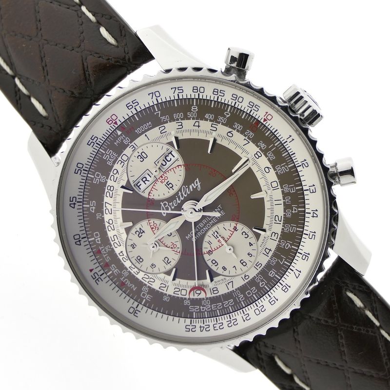 Image 20 of Breitling Navitimer Montbrillant Datora A21330; Chronograph men's watch