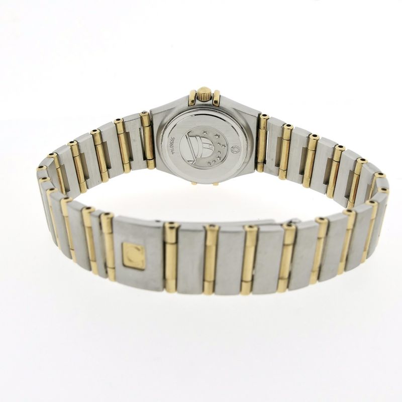 Image 11 of Omega Constellation 'Full Bar' 795.1203; Gold/steel women's watch with diamonds