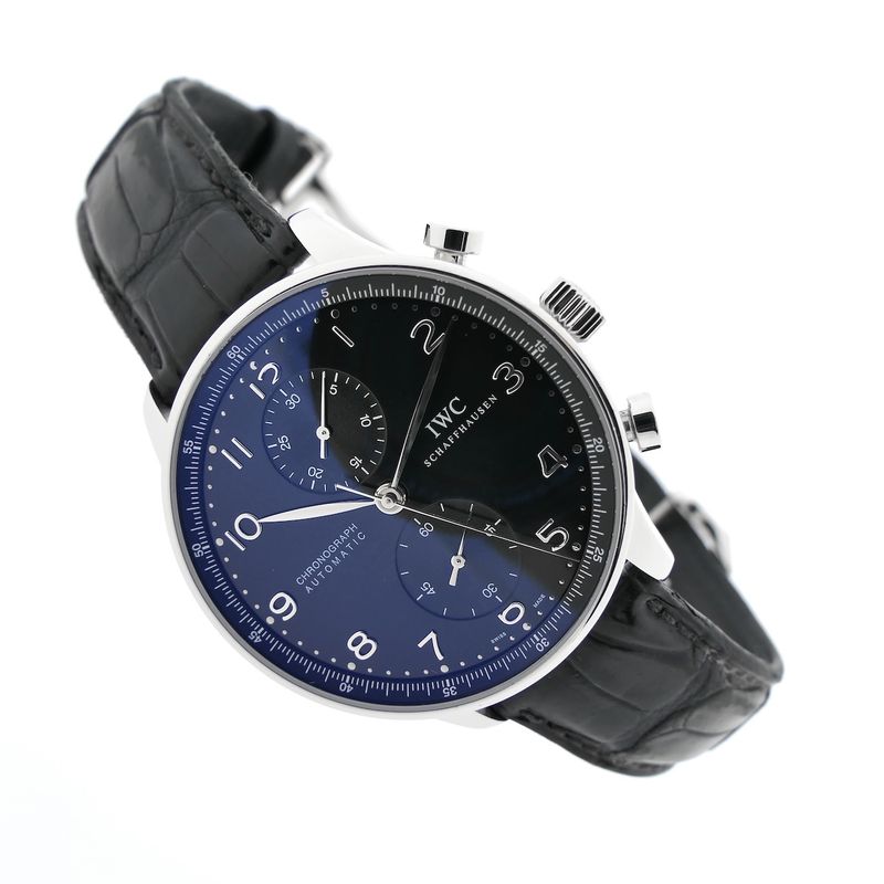 Image 7 of IWC Portuguese Chronograph IW371438; Automatic men's watch