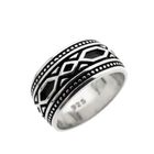 Image 1 of Silver patinated men's ring