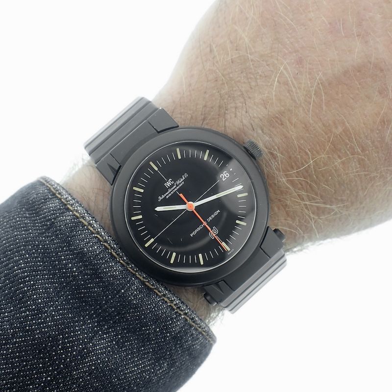 Image 17 of IWC Porsche Design Compass; Automatic men's watch with compass