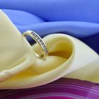 Image 2 of Gold ring with zirconia