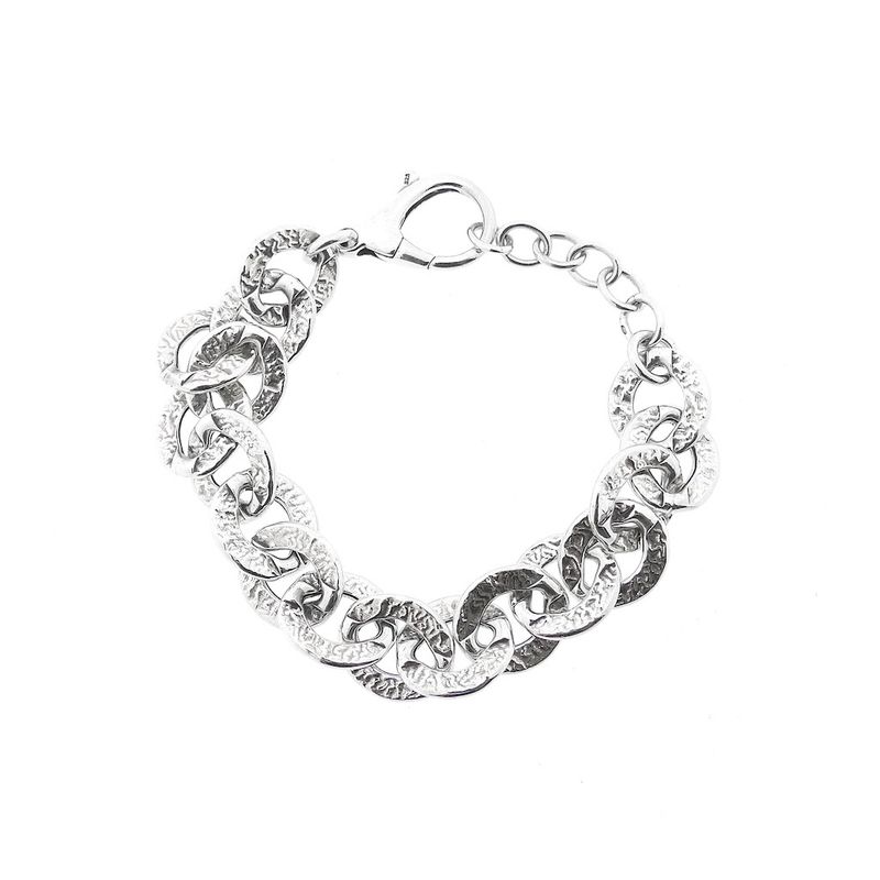 Image 3 of Silver fantasy link bracelet.