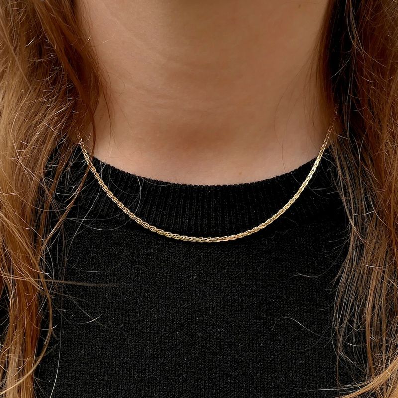 Image 11 of Gold fantasy link chain