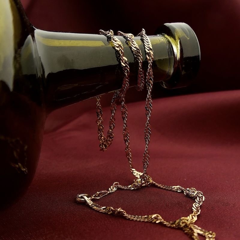 Image 2 of Rose gold twisted link chain