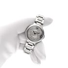 Image 9 of Cartier Ballon Bleu 33mm 3489 / W4BB0021; Automatic women's watch with diamonds