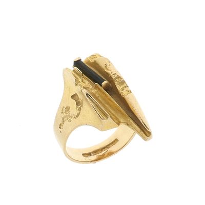 Image 1 of Golden Lapponia ring; Tourmaline river