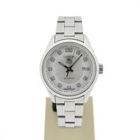 TAG Heuer Carrera Automatic 'Mother of Pearl' WV2411; Women's watch with diamonds