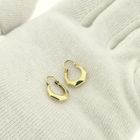 Image 10 of Vintage gold hoop earrings