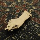 Image 8 of Gold pendant; Figa fist