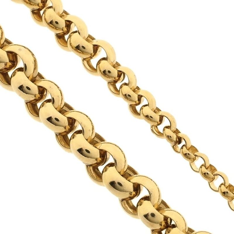 Image 3 of 8-karat Jasseron link chain | 42.5 cm
