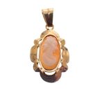Image 1 of Vintage gold pendant with cameo