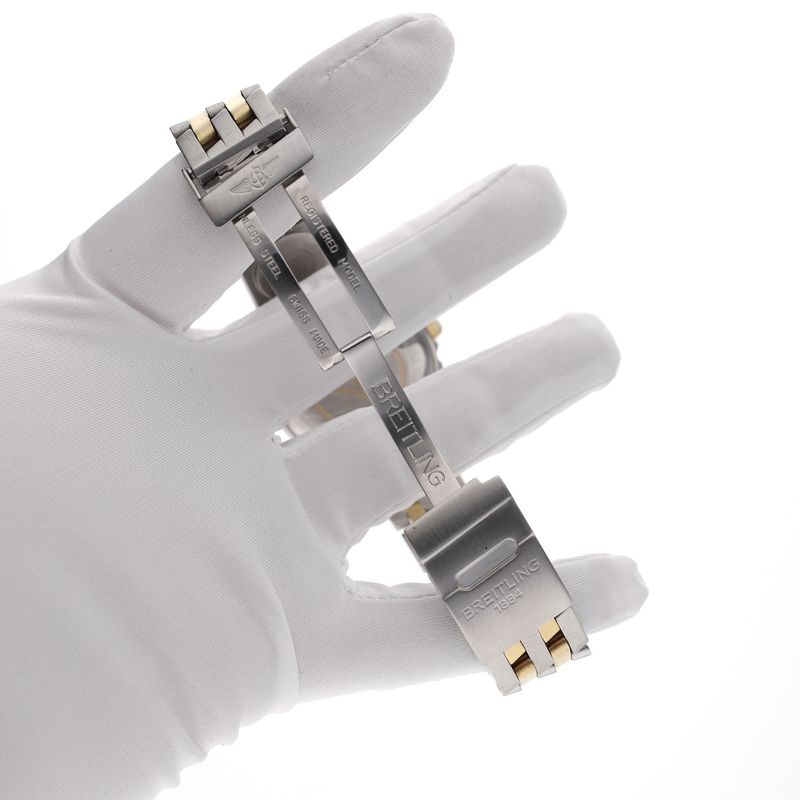 Image 16 of Breitling Chronomat Pilot's Chronograph 81.950; Chronograph men's watch with UTC