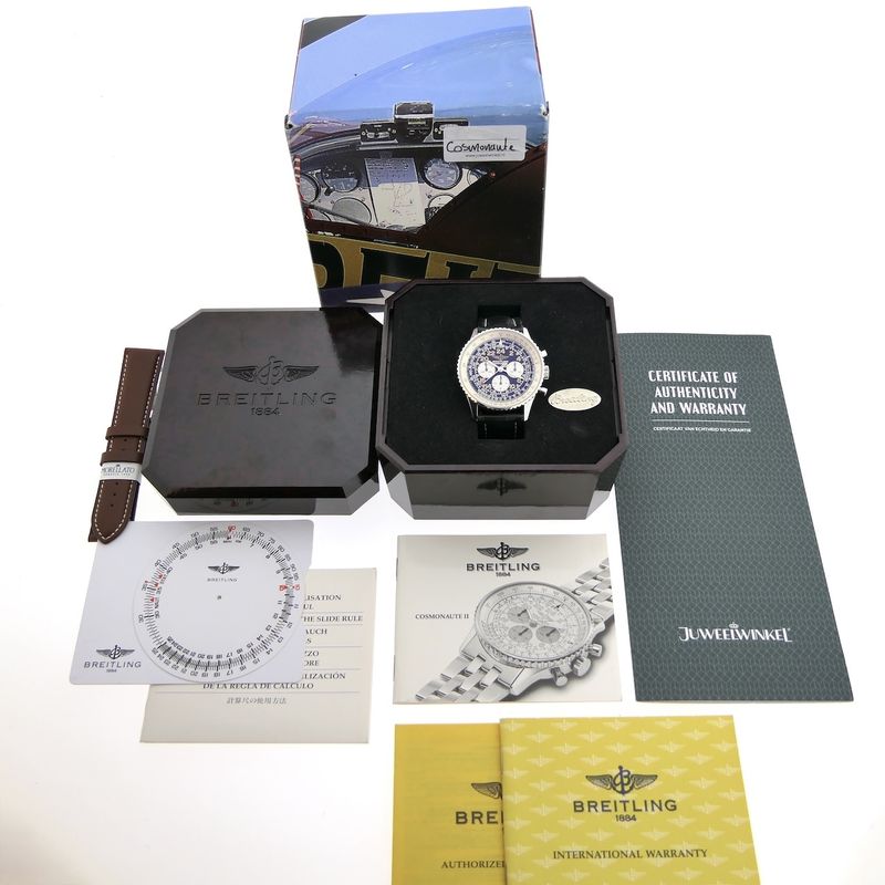 Image 4 of Breitling Navitimer Cosmonaute A12033; 24-hour men's watch