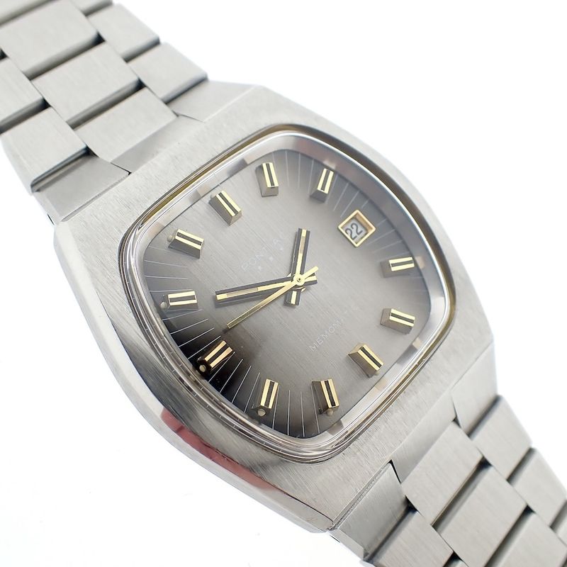 Image 10 of Pontiac Memomatic; Vintage men's watch