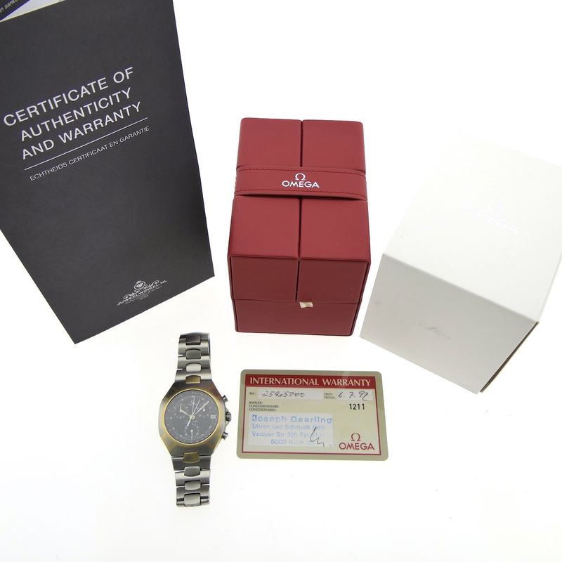 Image 4 of Omega Seamaster 'Barcelona Albertville Olympia'; Limited Edition chronograph watch