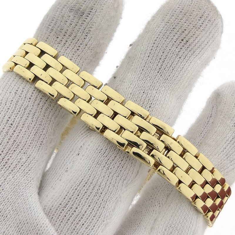 Image 14 of Cartier Panthère; 18k gold ladies' watch with diamonds