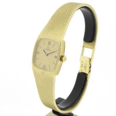Image 2 of Omega Geneva; 14k gold women's watch