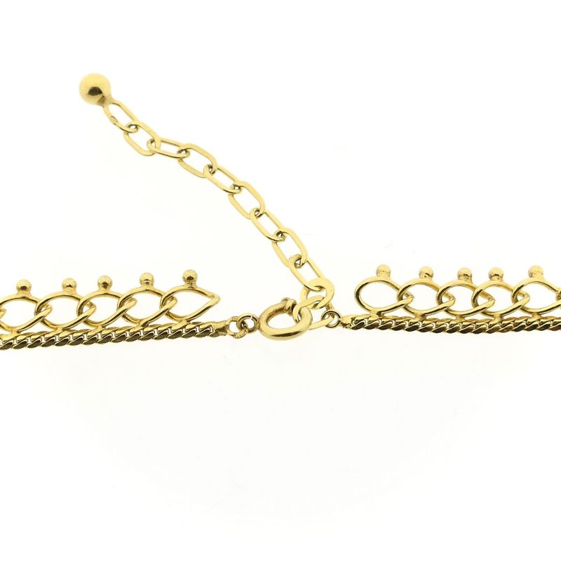 Image 4 of Gold Link Necklace