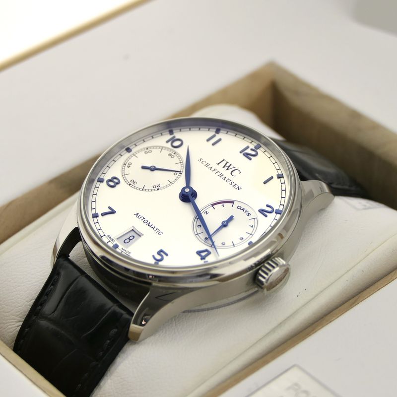 Image 20 of IWC Portuguese '7 Days' IW500107; Automatic men's watch