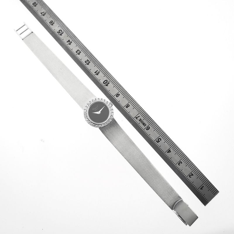 Image 12 of Chopard Geneva Cocktail Watch 2795/1; Vintage 18k white gold women's watch with diamonds