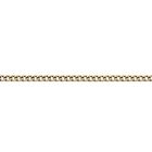 Image 5 of Gold thin gourmet link chain | 48.5 cm