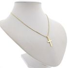 Image 7 of Gold pendant with a subtle cross