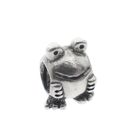 Image 1 of Pandora charm; Silver; Frog