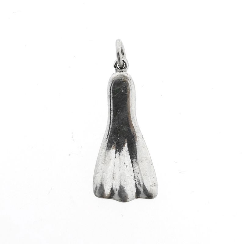 Image 1 of Silver pendant; Snorkel fin