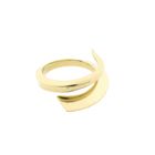 Image 4 of Solid Gold Ring with Organic Design