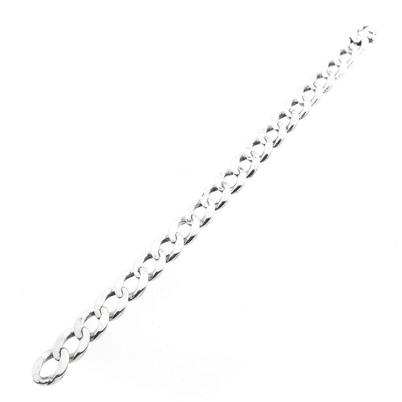 Image 6 of Solid Silver Gourmet Link Bracelet.