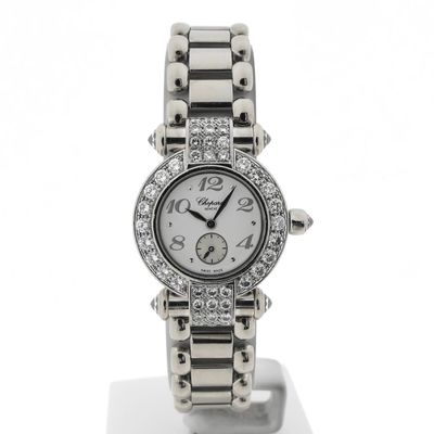 Image 1 of Chopard Imperiale 4156; Exclusive 18k White Gold Ladies Watch with Diamonds