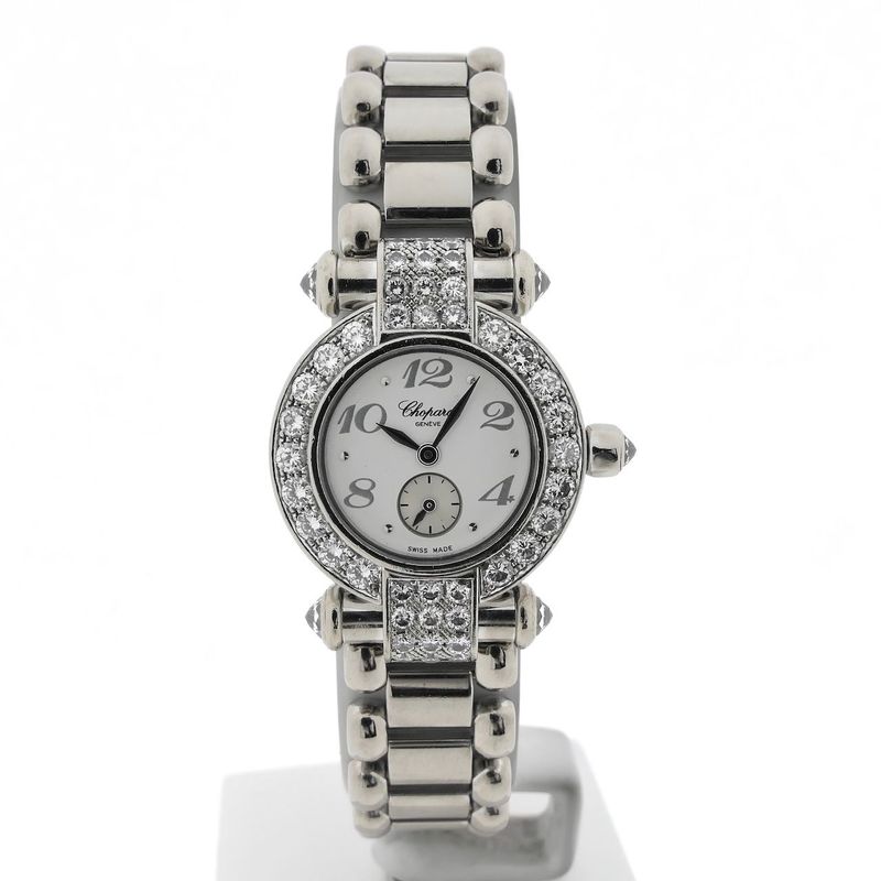Image 1 of Chopard Imperiale 4156; Exclusive 18k White Gold Ladies Watch with Diamonds