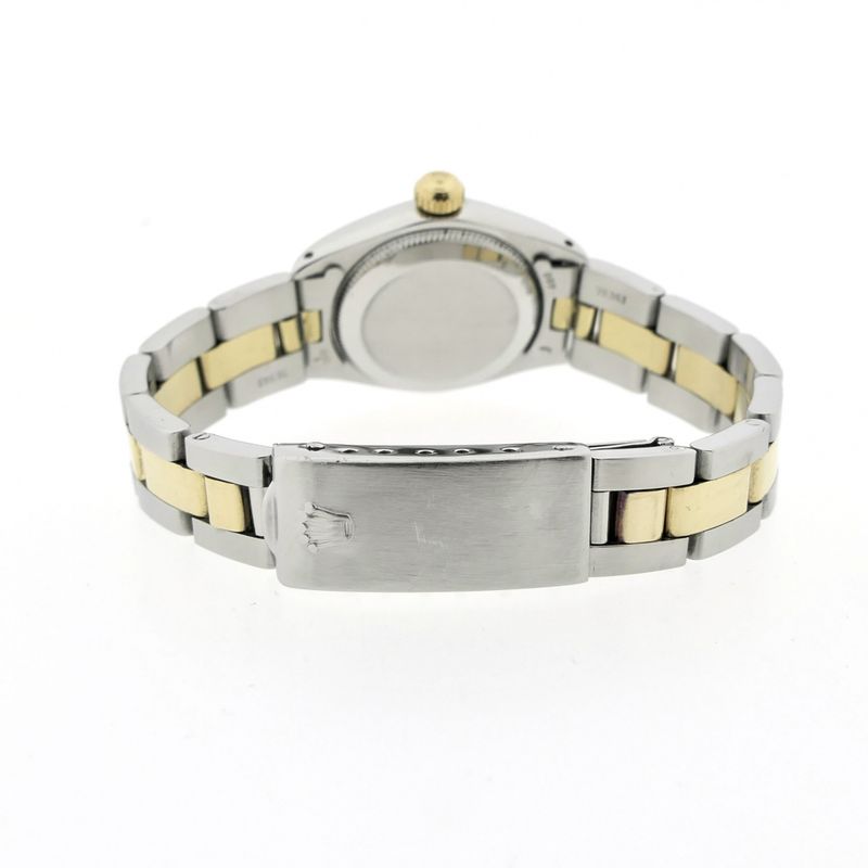 Image 15 of Rolex Oyster Perpetual 26mm 6718; Vintage gold/steel ladies' watch